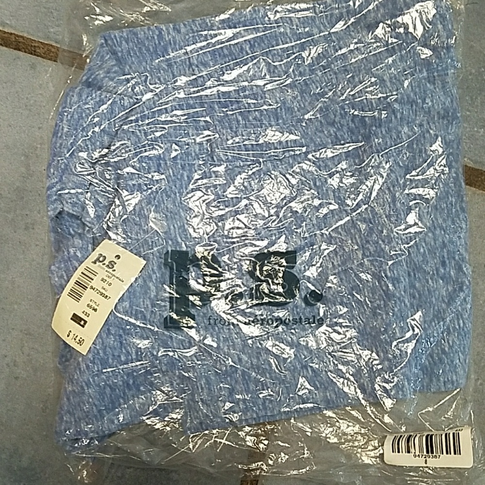 Ps aeropostale v neck short sleeved T